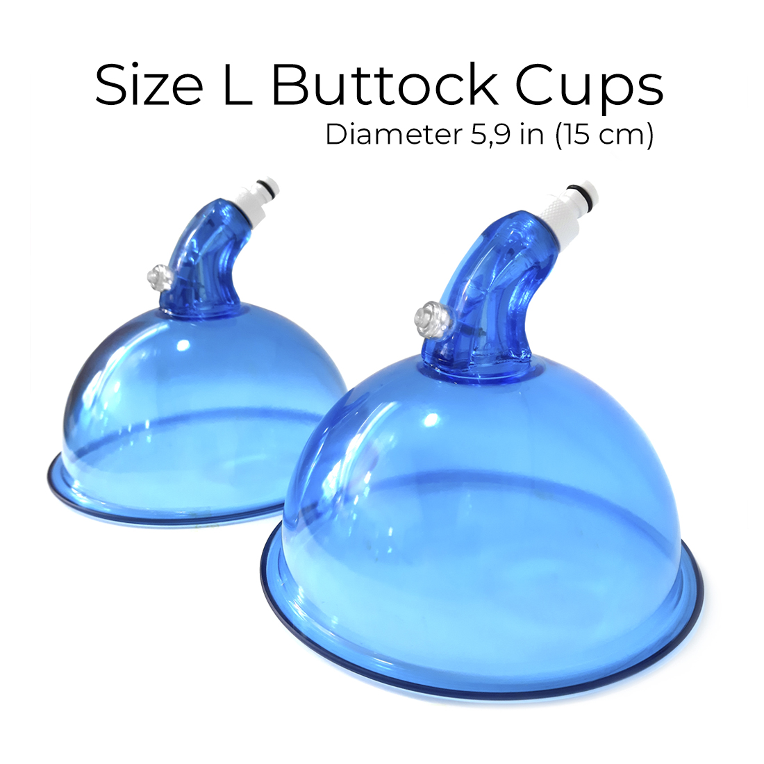 Size L Colombian Lifting Butt Cups for Vacuum Therapy