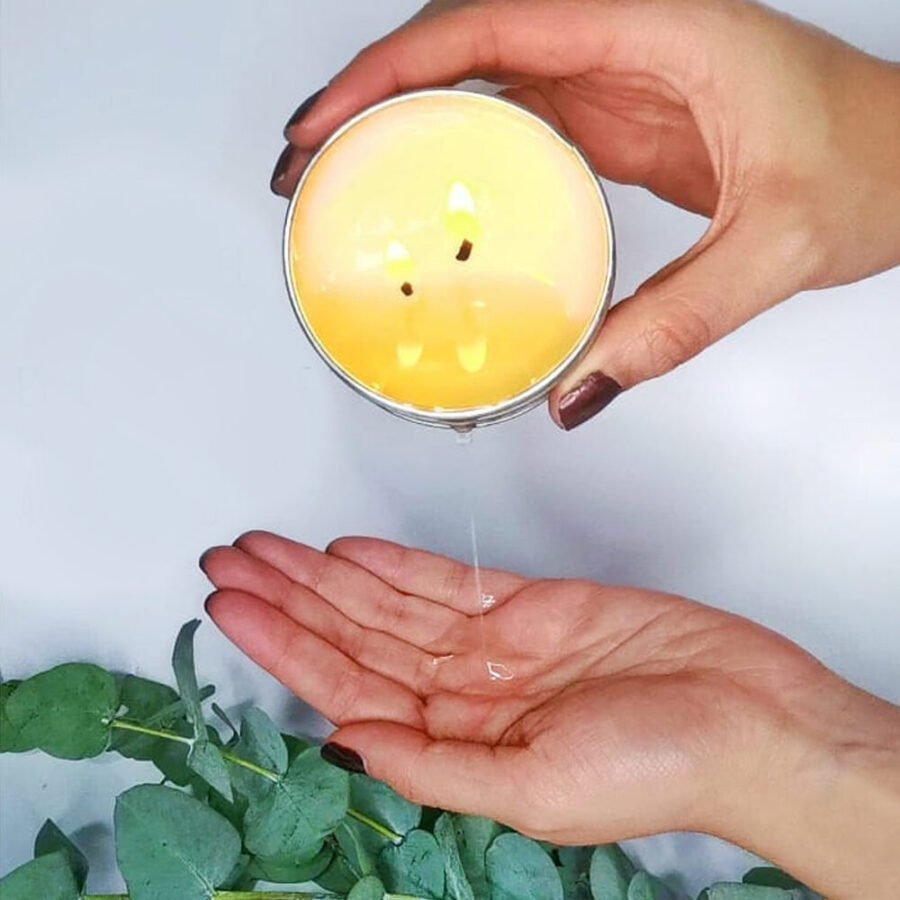 Body Oil Candle