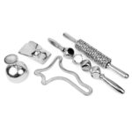 Colombian Aluminum Metal Therapy Tools 5 Pcs Kit for Ice Body Sculpting
