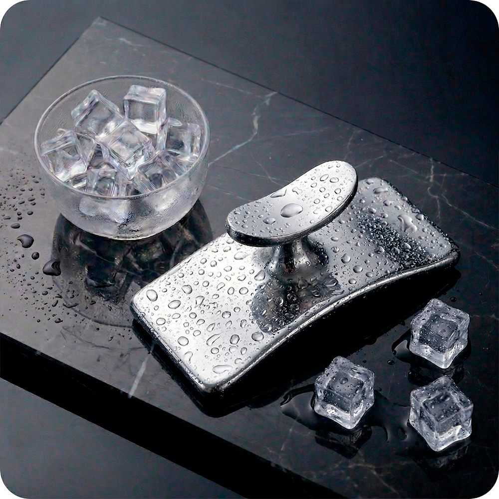 Metal Therapy Mushroom Table for Ice/Cryo Therapy Body Sculpting