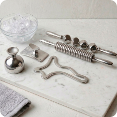 Colombian Aluminum Metal Therapy Tools 5 Pcs Kit for Ice Body Sculpting