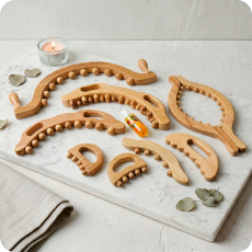 Maderoterapia Colombian Woodtherapy Full Body Shaper Kit